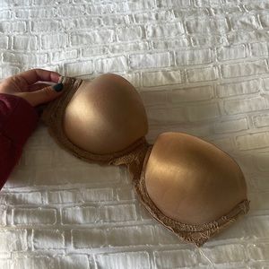 PINK Strapless Push Up Bra